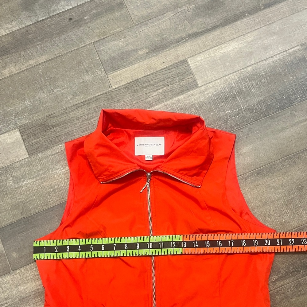 Katherine Barclay Vivid Orange Zip Jacket - Picture 5 of 9